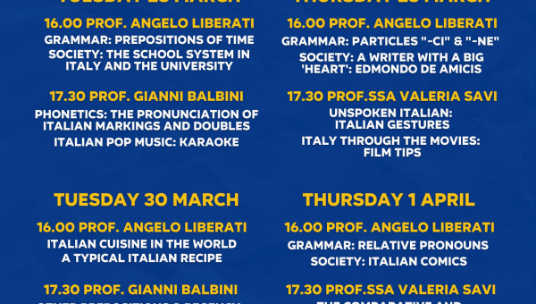 MARZO 2021: Nuove attività del progetto THE +OF ERASMUS.